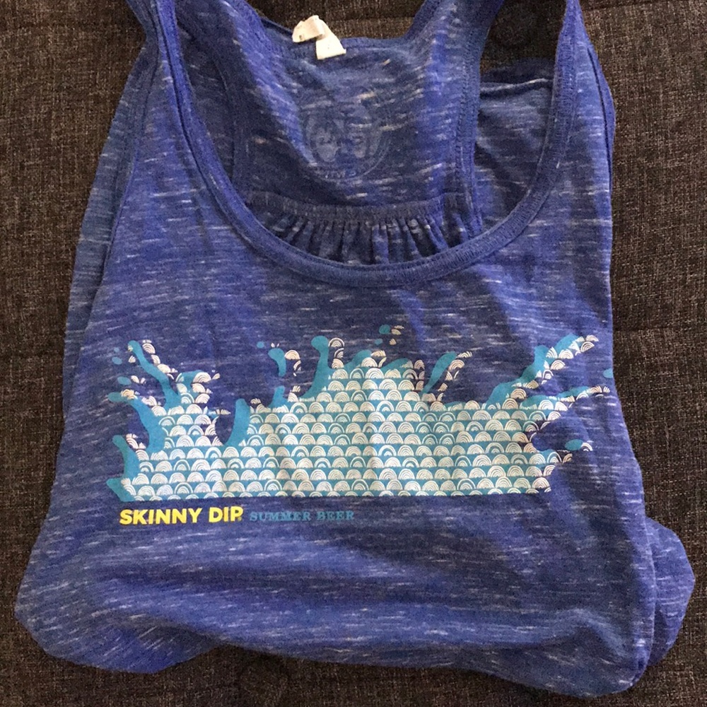 Fat Tire Skinny Dip Tank Top XL
